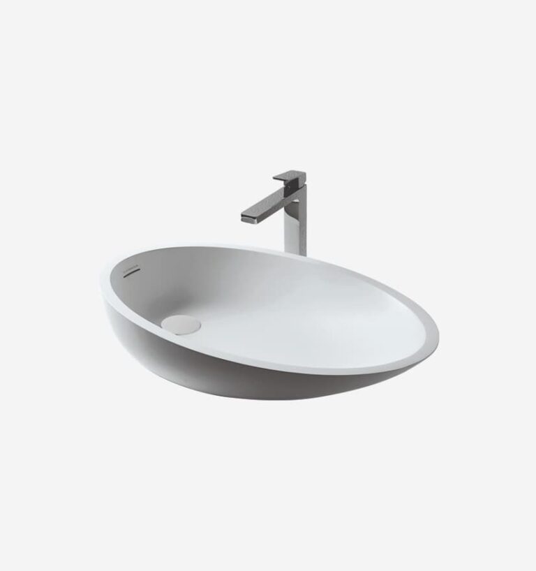 Eigg Countertop Basin – Small - Clay Brook