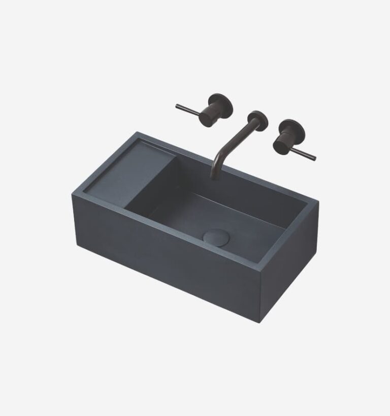 Deck Wall Hung Basin - Clay Brook